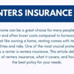 Renters Insurance